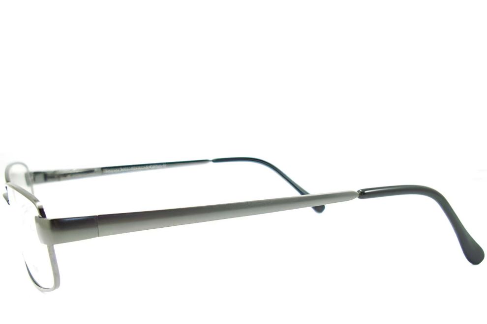 Rectangular Grey Metal Glasses #BS2012-0428