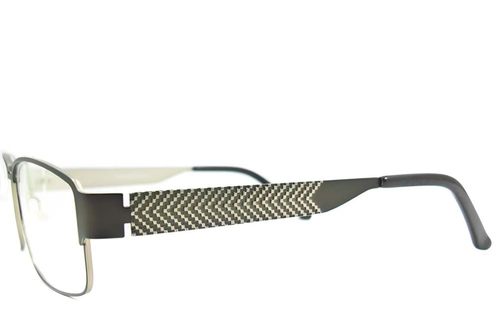 Lunettes aviateur en métal marron #BS2012-0449