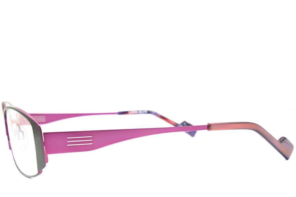 Rectangular Purple Metal Glasses #BS2012-0463