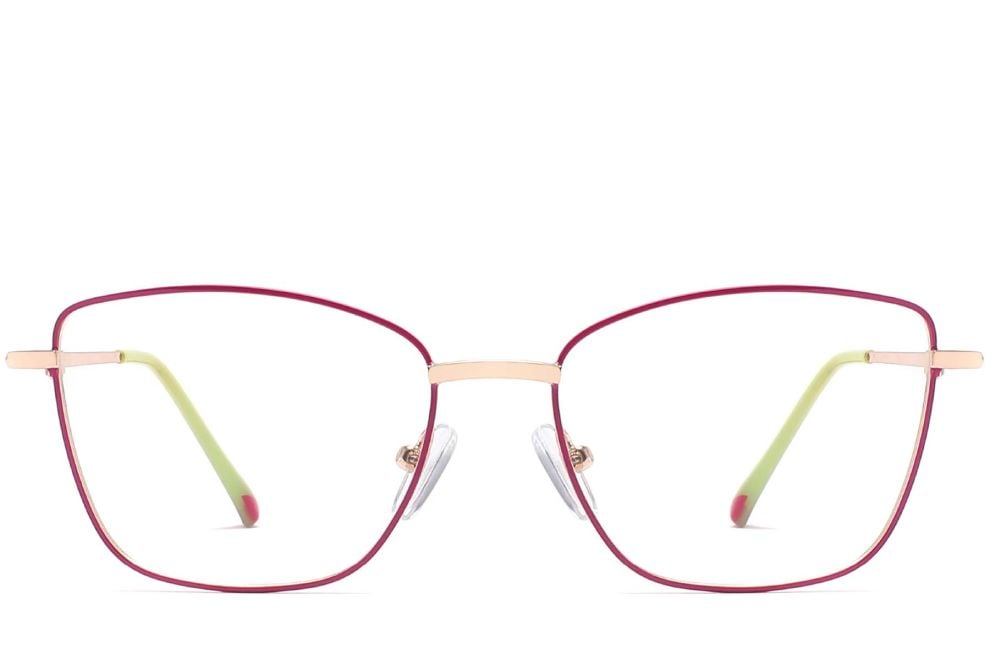 Butterfly Green Metal Glasses #BS2425-0015