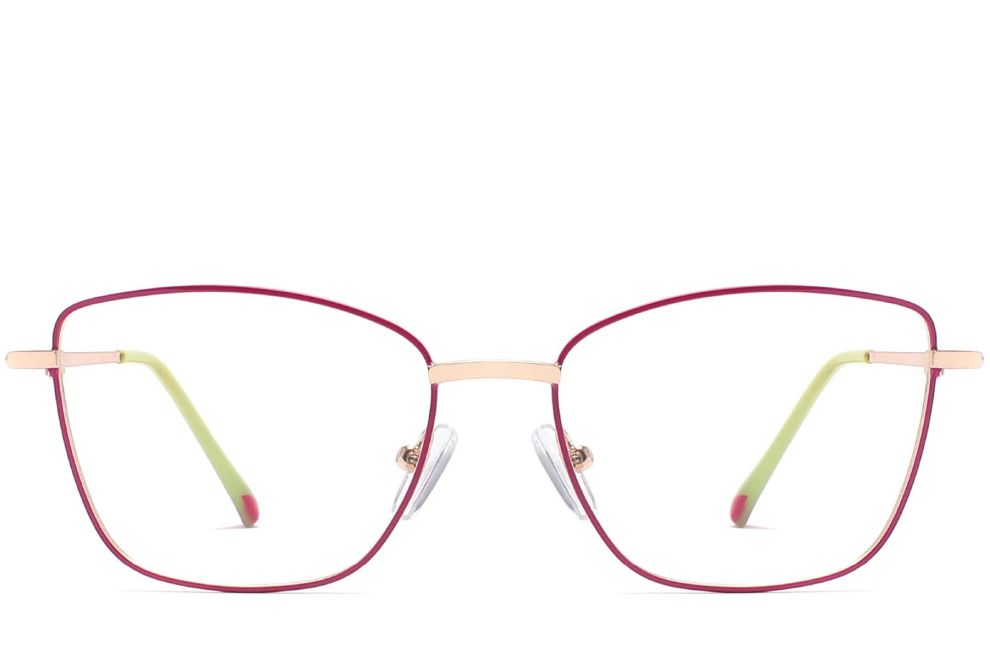 Butterfly Green Metal Glasses #BS2425-0015