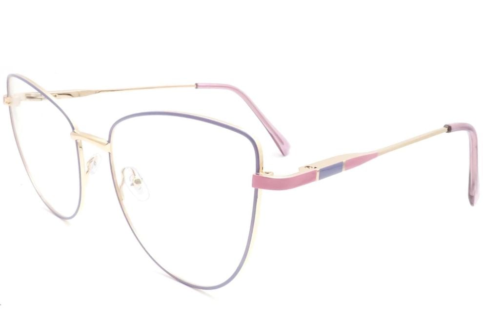 Butterfly Purple Metal Glasses #BS2425-0049