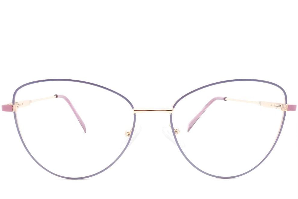 Butterfly Purple Metal Glasses #BS2425-0055