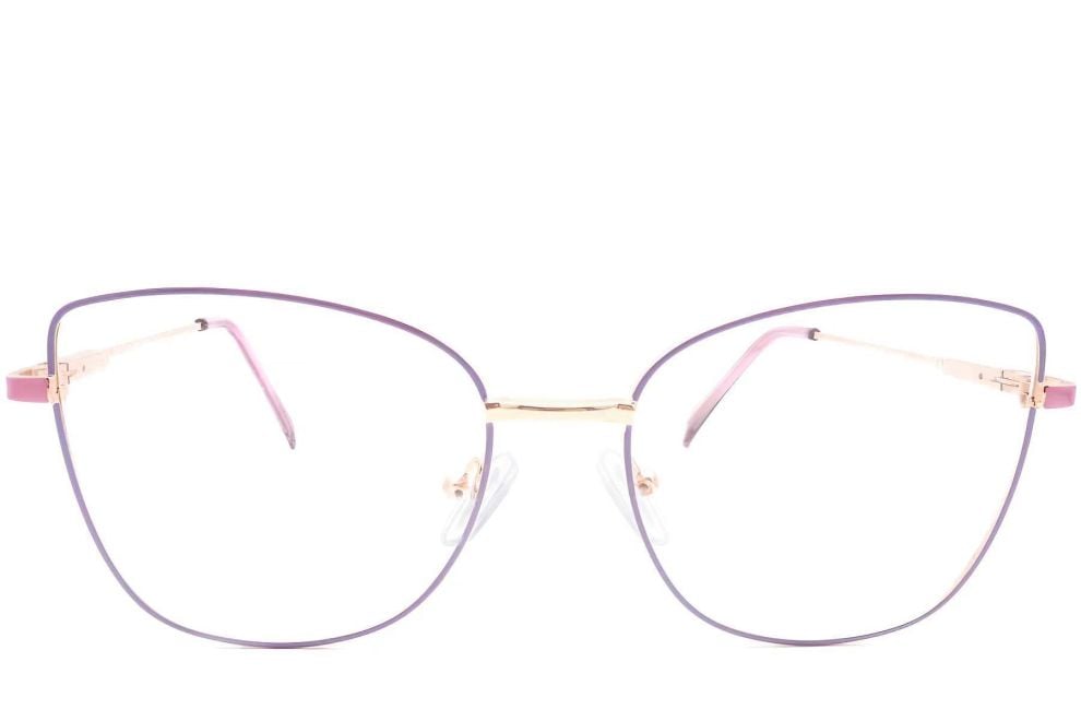 Butterfly Purple Metal Glasses #BS2425-0065