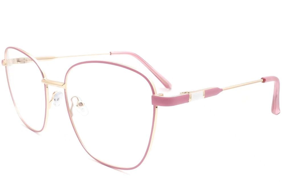 Butterfly Pink Metal Glasses #BS2425-0077