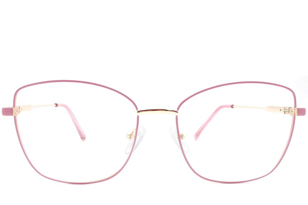 Gafas de metal rosa mariposa #BS2425-0092