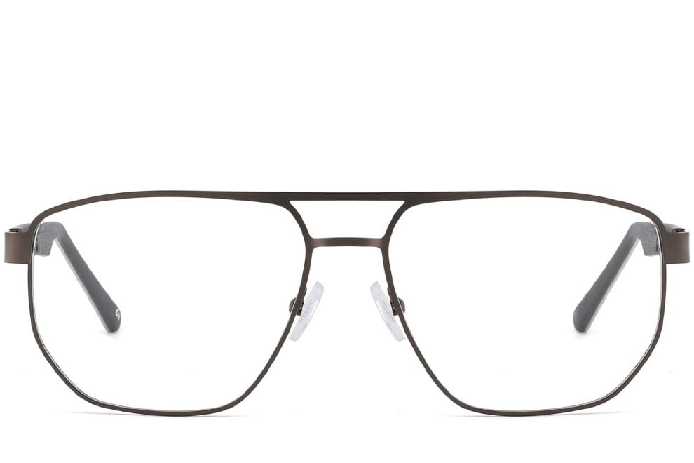 Aviator Red Metal Glasses #BS2425-0115