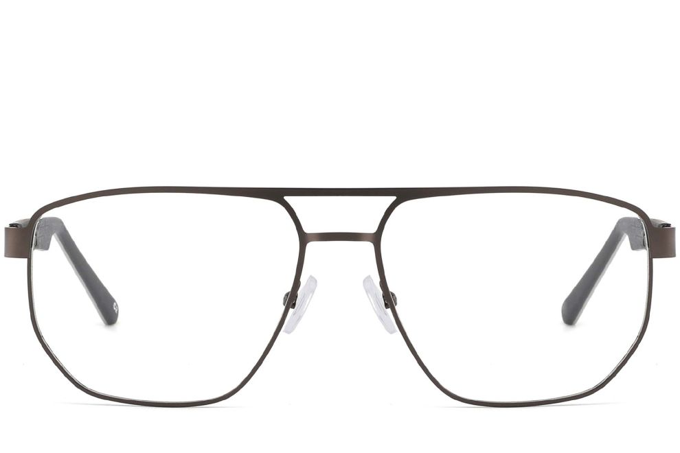 Aviator Red Metal Glasses #BS2425-0115