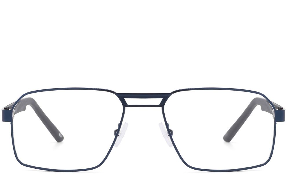 Aviator Blue Metal Glasses #BS2425-0121