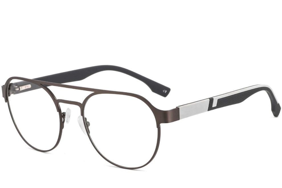 Aviator White Metal Glasses #BS2425-0127