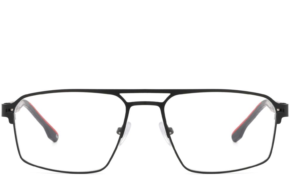 Gafas de aviador de metal rojo #BS2425-0140