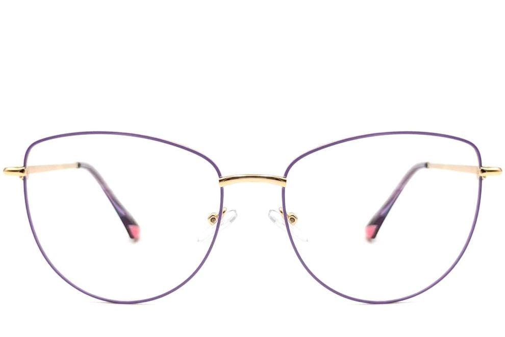 Butterfly Purple Metal Glasses #BS2425-0200
