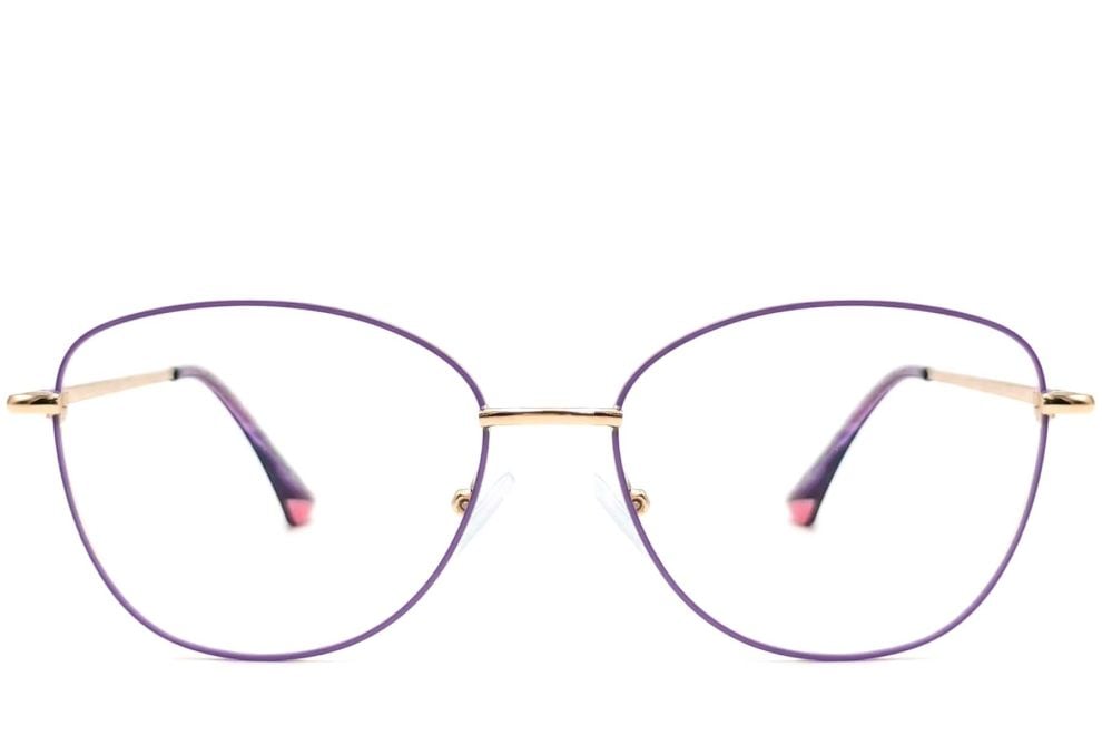 Butterfly Purple Metal Glasses #BS2425-0209