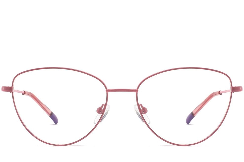 Butterfly Pink Metal Glasses #BS2425-0283