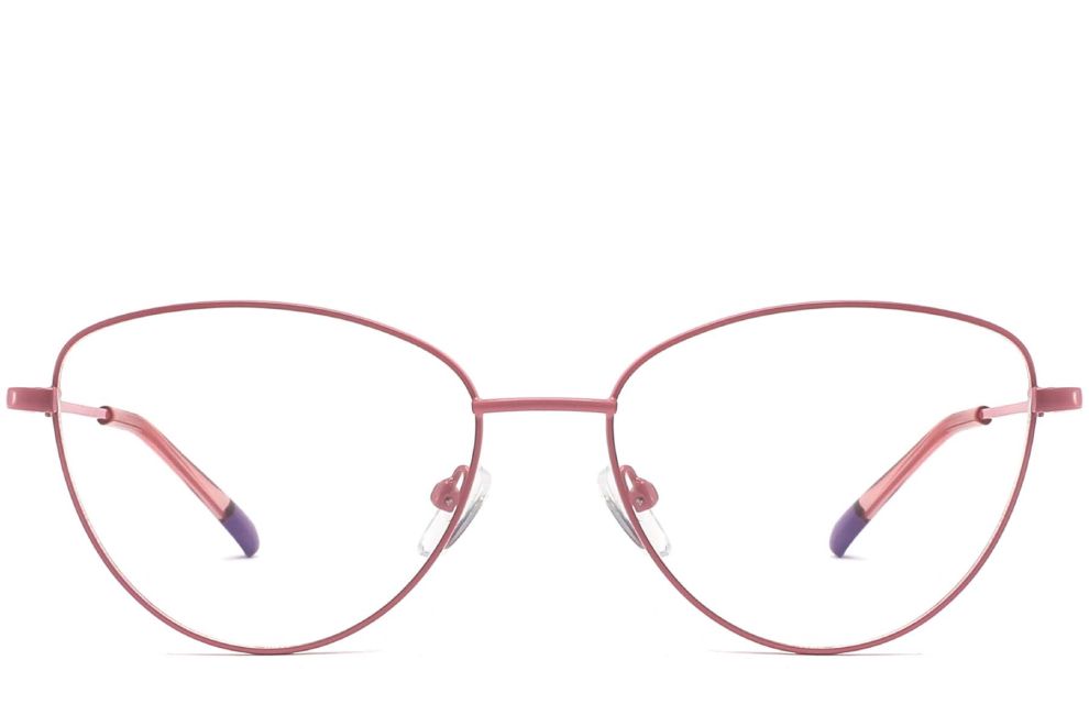 Gafas de metal rosa mariposa #BS2425-0283