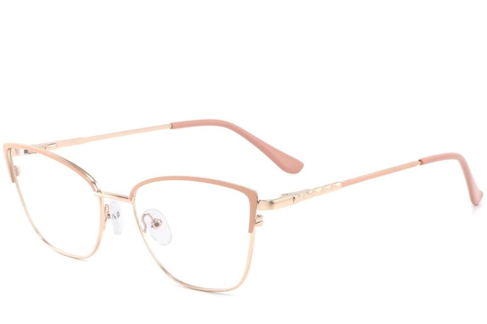 Butterfly Pink Metal Glasses #BS2425-0432
