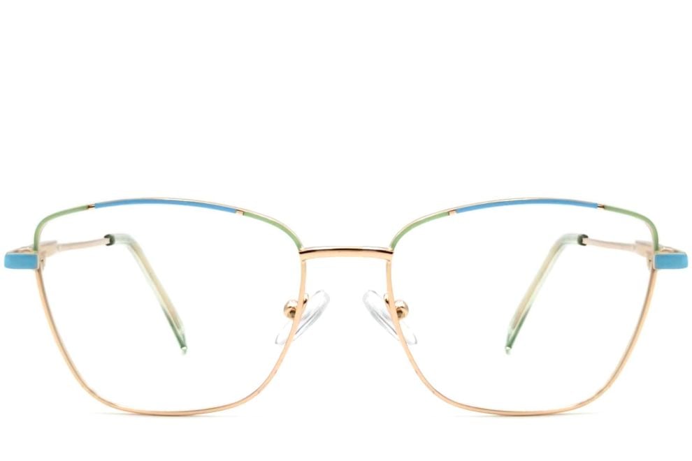 Butterfly Blue Metal Glasses #BS2425-0465