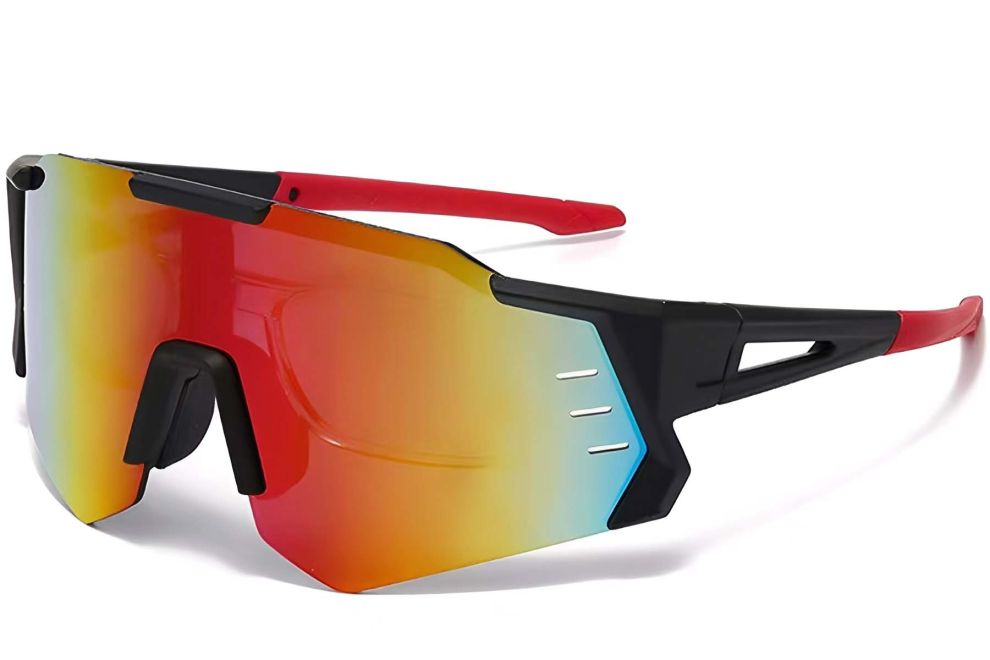Aviator Black Plastic Sunglasses #BS2426-0009