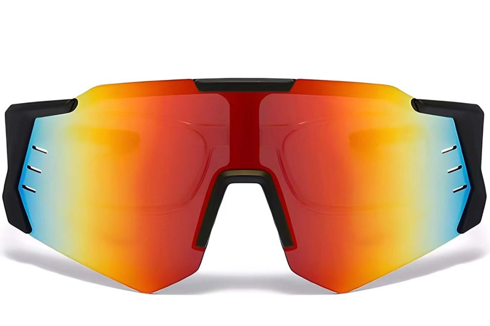 Aviator Black Plastic Sunglasses #BS2426-0009