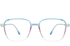 Gafas rectangulares azules TR90 #BS0406-0016