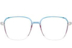 Gafas rectangulares azules TR90 #BS0406-0016