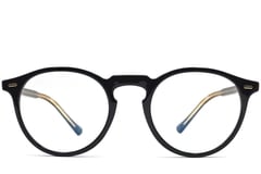Oval Black TR90 Glasses #BS0406-0054