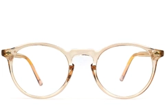 Ovale braune TR90-Brille #BS0406-0058