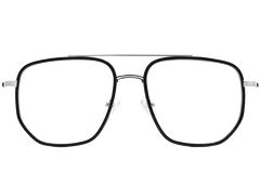 Lunettes aviateur en métal argenté #BS0406-0067