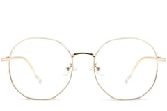 Geometric Golden Metal Glasses #BS0406-0101