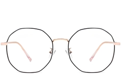 Geometric Black Metal Glasses #BS0406-0104