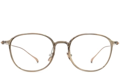 Ovale groene titanium bril #BS0406-0170