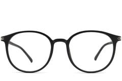 Ovale zwarte TR90 bril #BS0406-0302