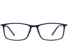 Rectangular Blue Ultem Glasses #BS0406-0306