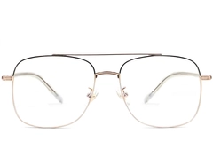Aviator Golden Metal Glasses #BS0406-0368