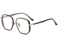 Lunettes géométriques en métal doré #BS0406-0398