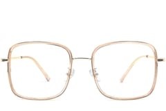 Lunettes rectangulaires jaunes TR90 #BS0406-0504