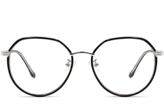 Geometric Black TR90 Glasses #BS0406-0556