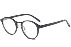 Oval Black TR90 Glasses #BS0406-0626