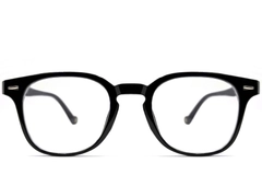 Ovale zwarte TR90 bril #BS0406-0655