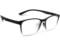 Rechteckige transparente TR90-Brille #BS0420-0010