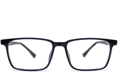 Gafas rectangulares azules TR90 #BS0420-0014