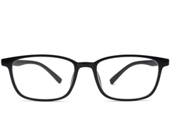 Gafas rectangulares negras TR90 #BS0420-0018