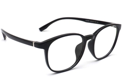Gafas ovaladas negras TR90 #BS0420-0034
