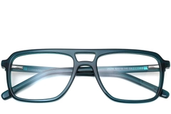 Aviator Green Acetate Glasses #BS0420-0101