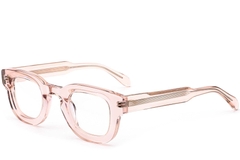 Gafas rectangulares de acetato rosa #BS0420-0380