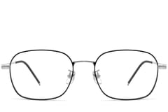 Rectangular Black Titanium Glasses #BS0423-0118