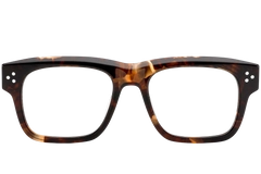 Lunettes rectangulaires en acétate écaille de tortue #BS0522-0024