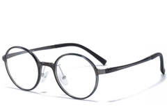 Lunettes rondes grises Ultem #BS1025-0222