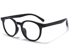 Round Black TR90 Glasses #BS1025-0361