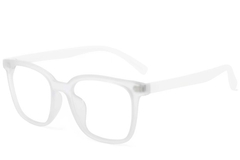 Gafas rectangulares blancas TR90 #BS1025-0380